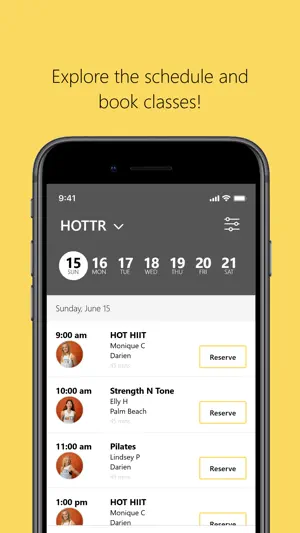 HOTTR Fitness screenshot 3