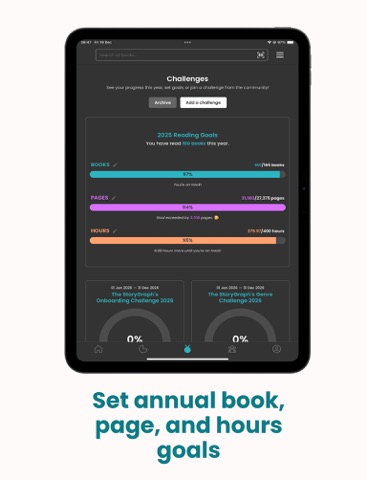 StoryGraph: Reading Tracker iPad screenshot 10 - Book app