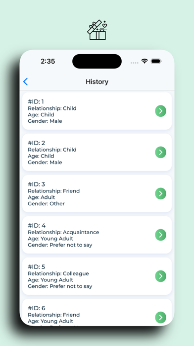 Gift Galaxy AI: Gift Ideas Screenshot