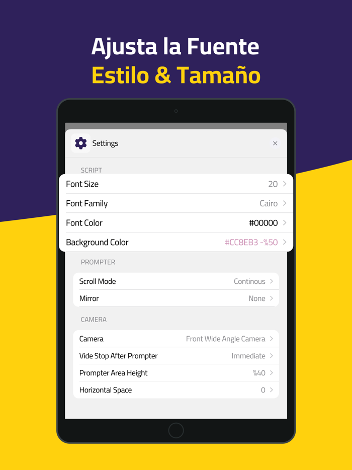 Teleprompter for Video CUEBOX