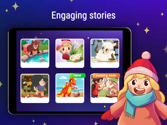 Mika Book - Stories For Kids iPad screenshot 4 - Book app