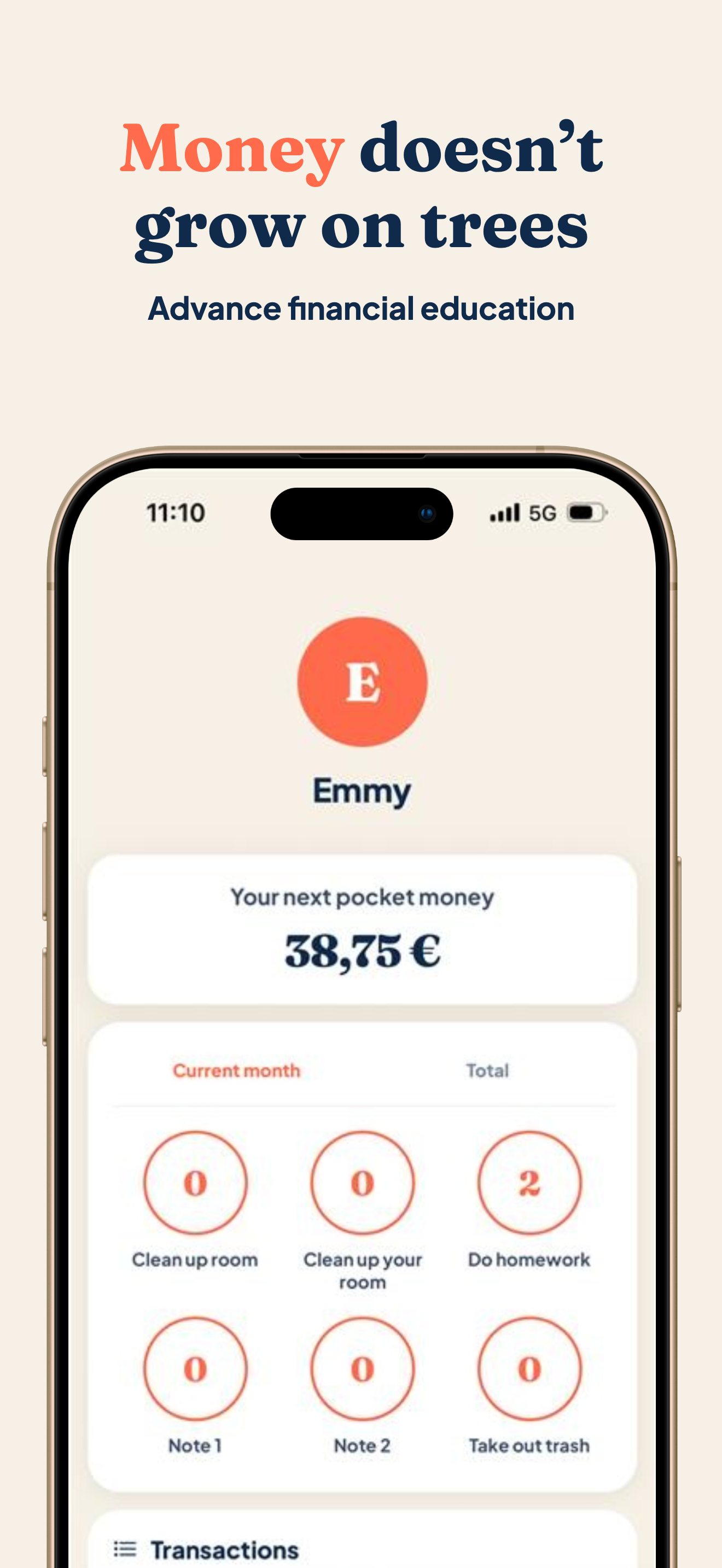 Family Allowance & Chores screenshot 5