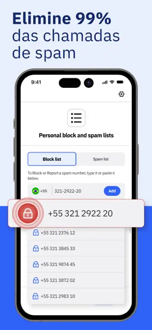 Bloquear Chamadas - SpamSafe_3