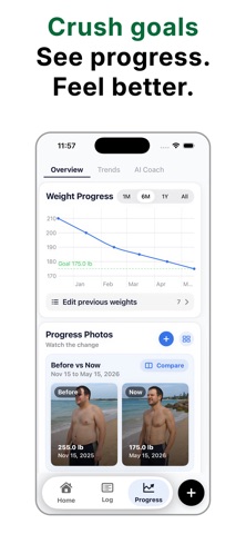 Calorie Calculator+ iPhone screenshot