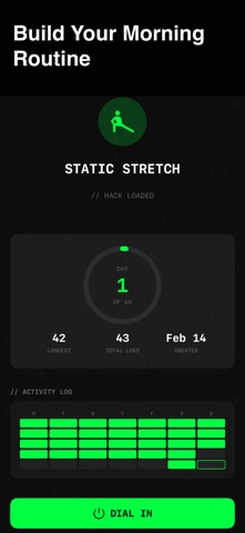 MatrixHabit - Habit Tracker iPhone screenshot