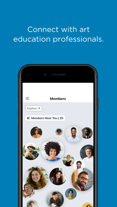 The Art of Ed Community iPhone screenshot 1 - Social Networking app