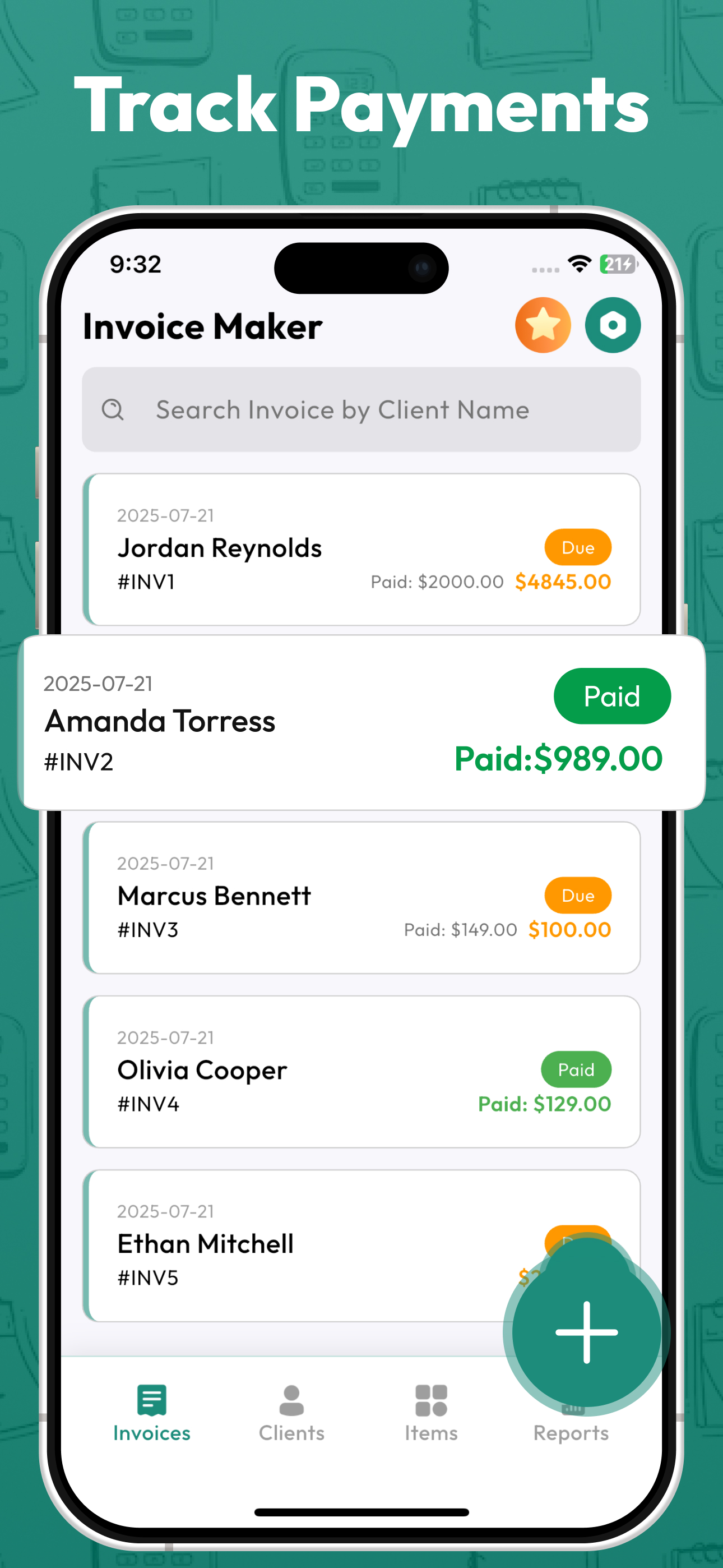 My Invoice Maker & Invoices