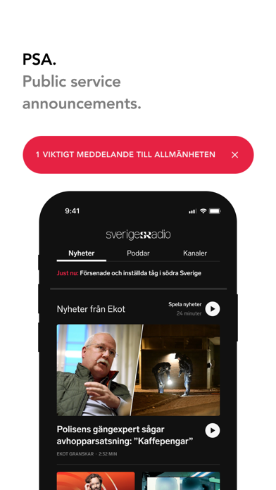 Sveriges Radio Play Screenshot