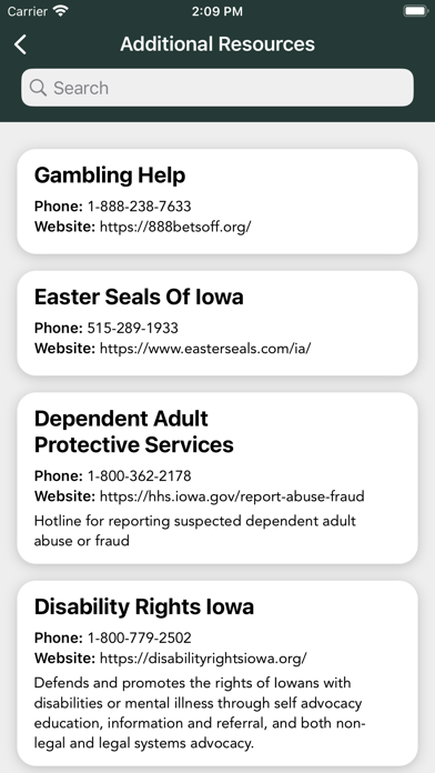 Mills County Sheriff Office IA Screenshot