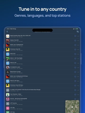 FoxFM Offline Music MP3 Player iPad screenshot