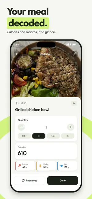 Grizzly – AI Calorie Tracker screenshot 2