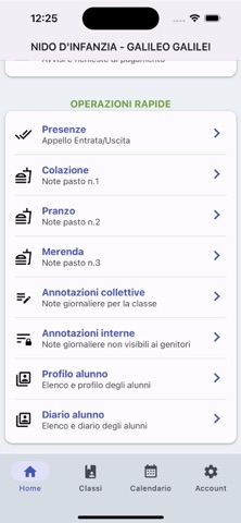 ClasseViva Infanzia screenshot