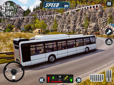バス シミュレーター 3D: ドライバー ゲームのおすすめ画像1