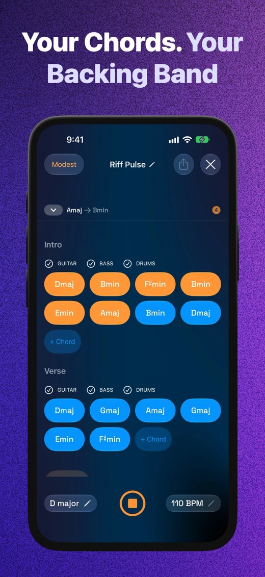 Guitar Wiz - Tuner & Chords screenshot 3
