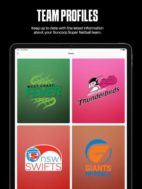 Screenshot #5 pour Netball Live Official App