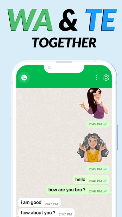 What Web Dual Messenger WA App Screenshot