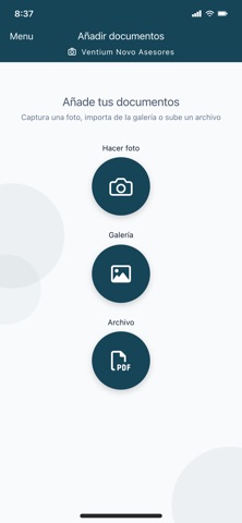 Ventium Novo Asesores screenshot