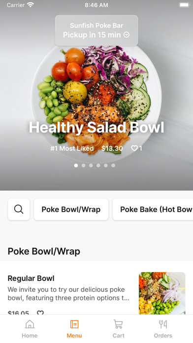 Screenshot 2 of Sunfish Poke To Go App