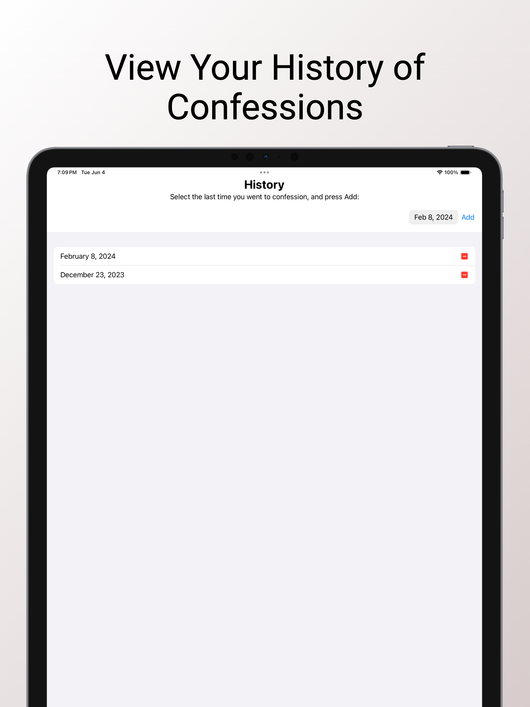 Going to Confession