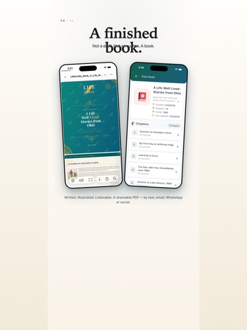LifeScribe AI iPad screenshot