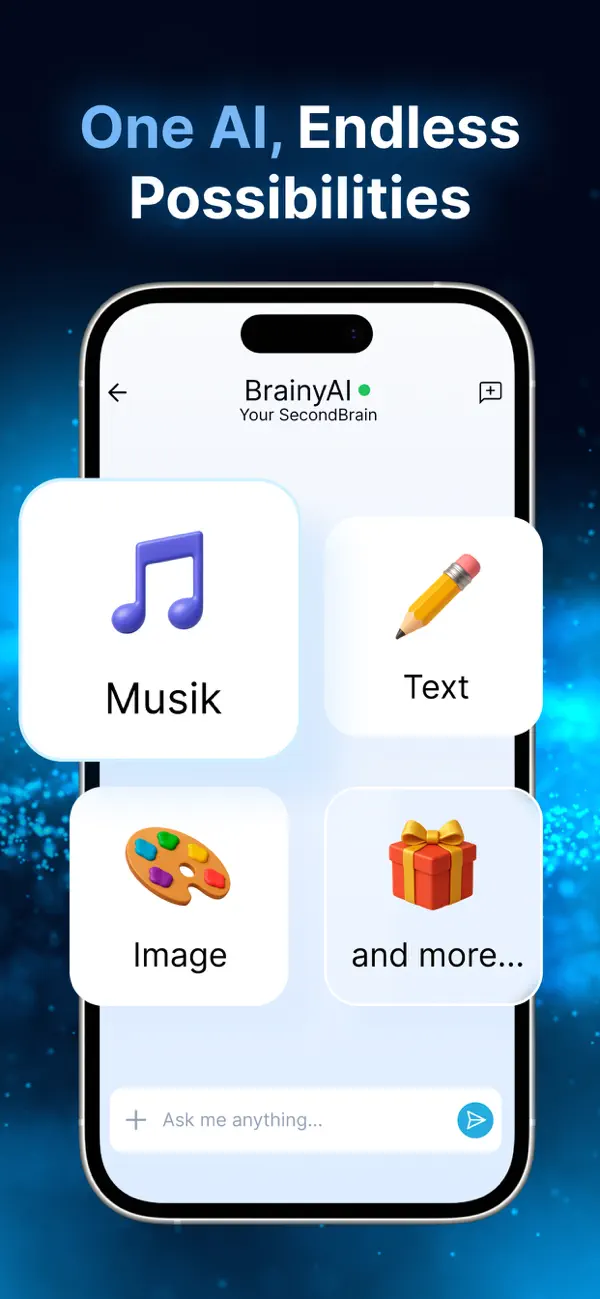 #3. Smart AI Chatbot – BrainyAI (iOS) โดย: Oleg Dmytruk