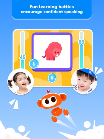 Monkey Junior-English For Kids iPad screenshot