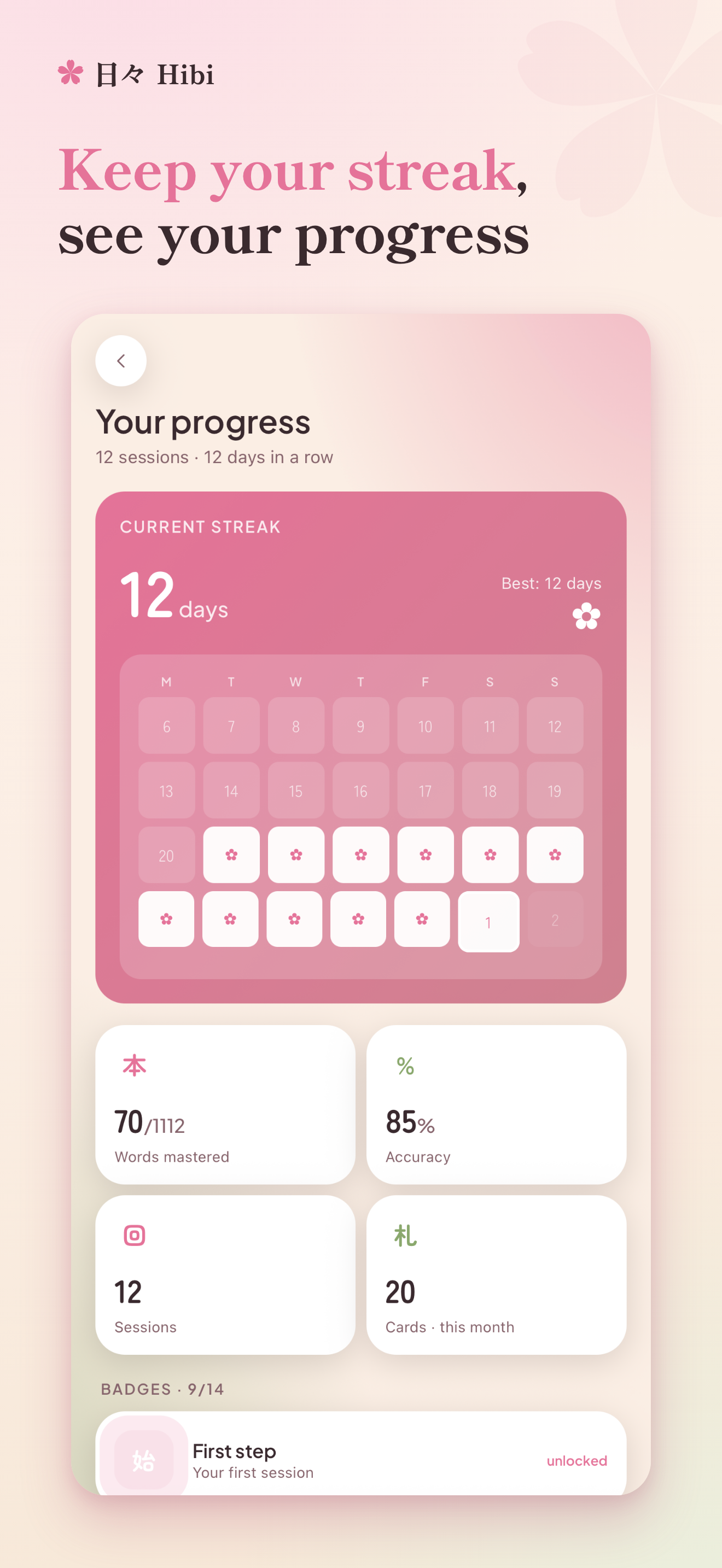 Hibi: Learn Japanese screenshot 6