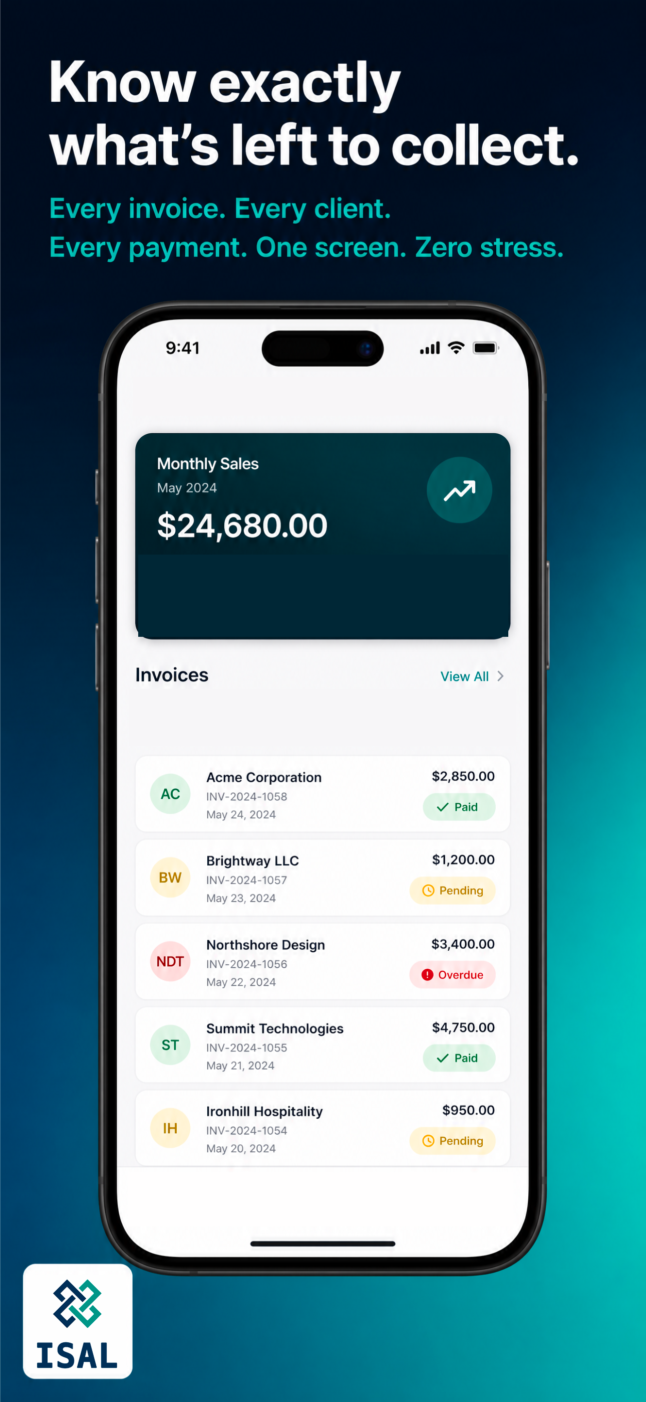 Isal: Invoice & Receipt Maker screenshot 6
