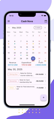 Cash: Expense Tracker screenshot