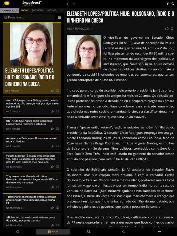 Screenshot #5 pour Broadcast Político