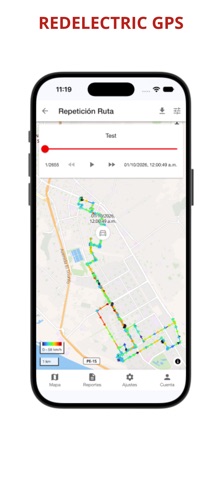Redelectric GPS Screenshot 3 of 3