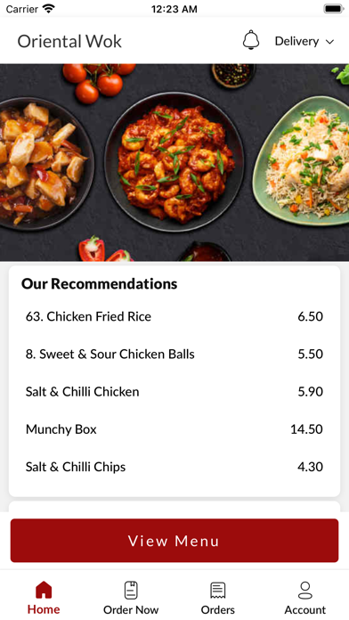 Oriental Wok Screenshot