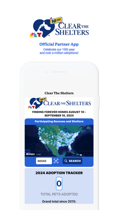 WeRescue: Adopt a Pet Search Screenshot