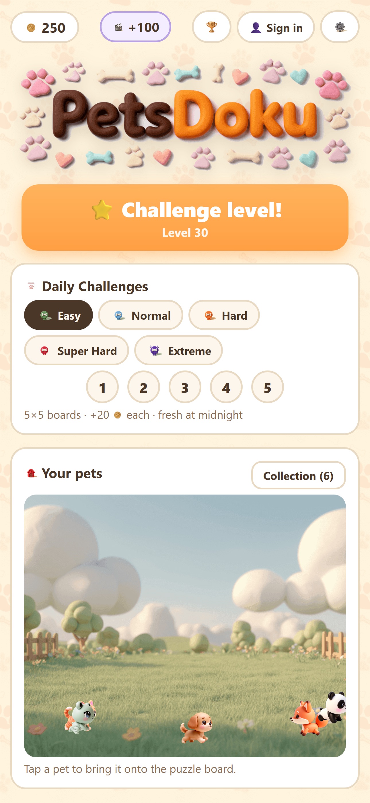 Screenshot 1 of PetsDoku