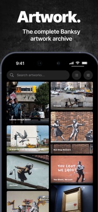 Banksy - Art Map & Gallery screenshot 2