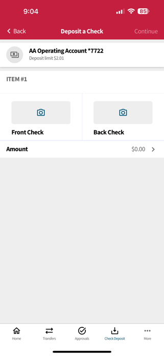 CIBC US BNB Mobile Screenshot 2 of 6