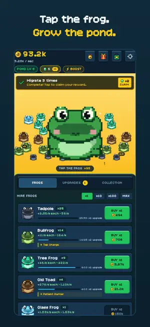 Frog Pond Game screenshot 1