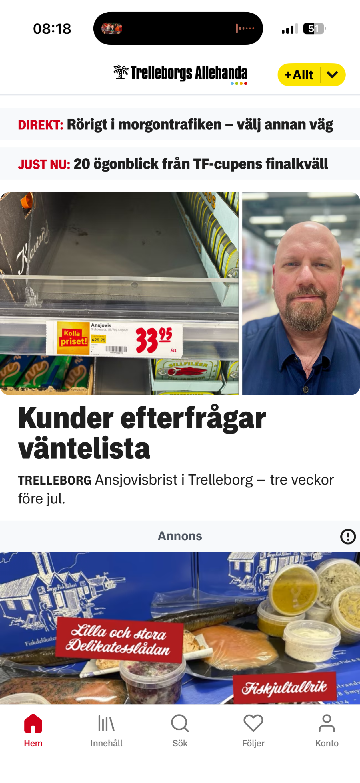 Trelleborgs Allehandas Nyheter