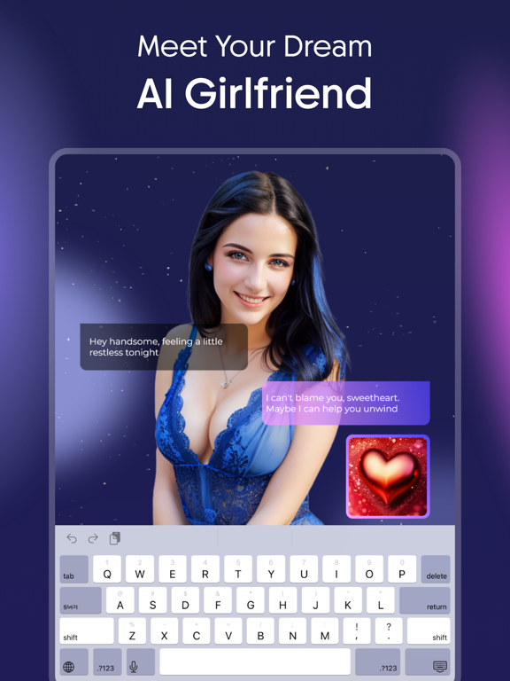 Ai Girlfriend :Virtual Chatbotのおすすめ画像1