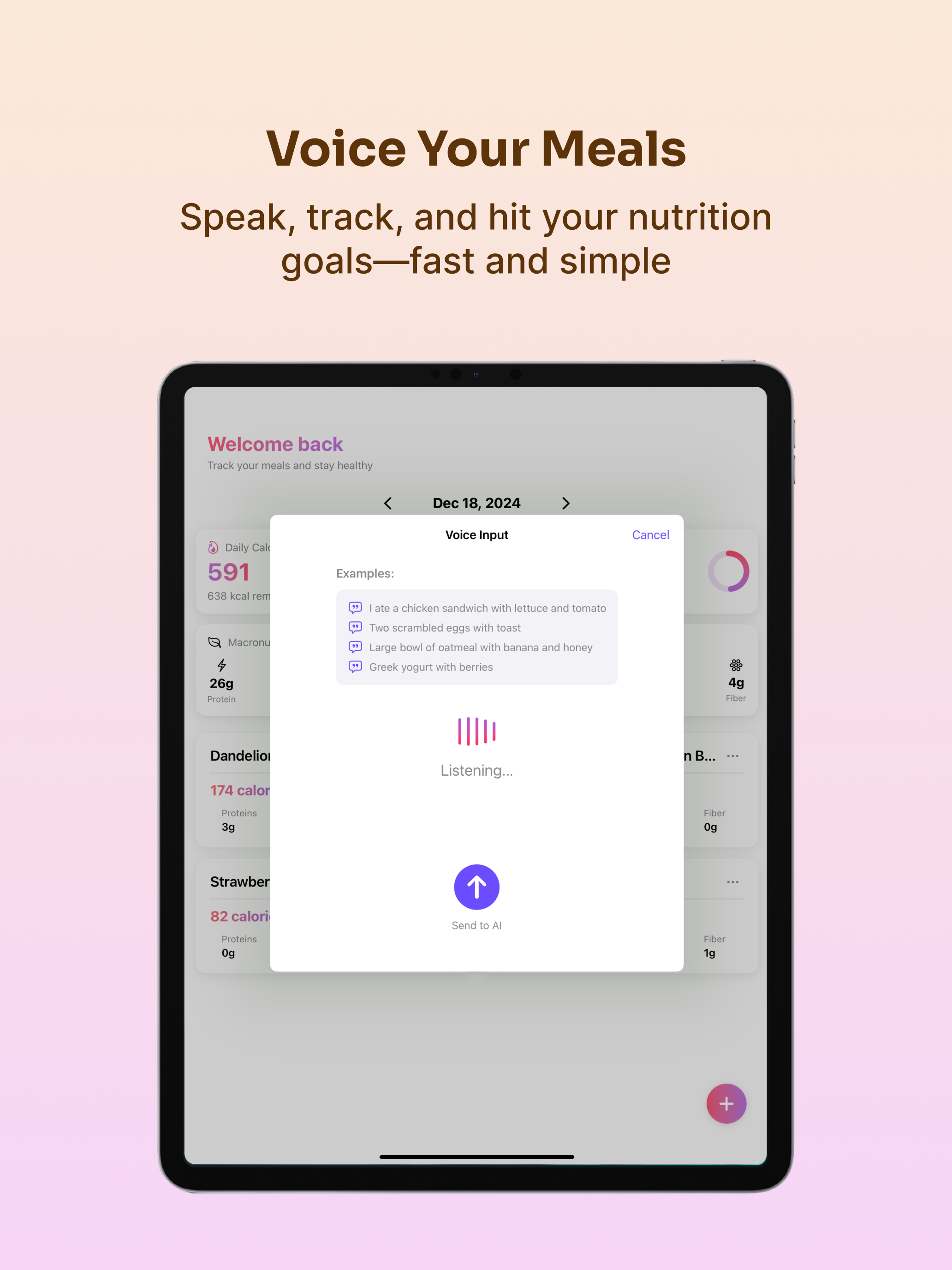 AI Calorie Tracker: Food Scan