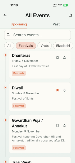 Nitya Panchang Screenshot 4 of 5