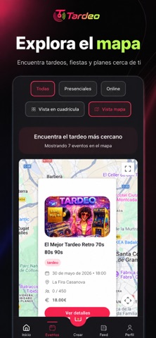 Tardeo. Planes reales screenshot