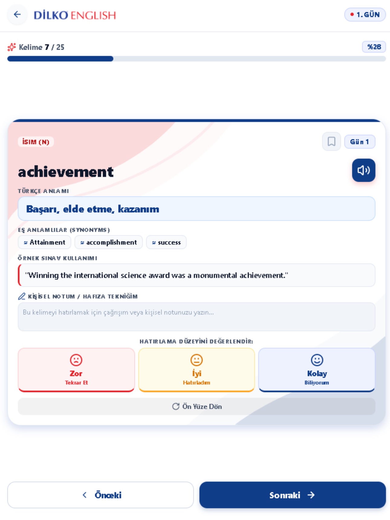 Screenshot 11 of DILKO English Kelime Kampı