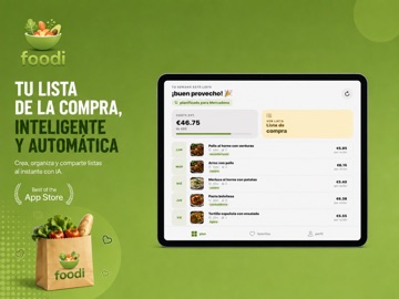Foodi: Planificador de Comidas iPad screenshot 1