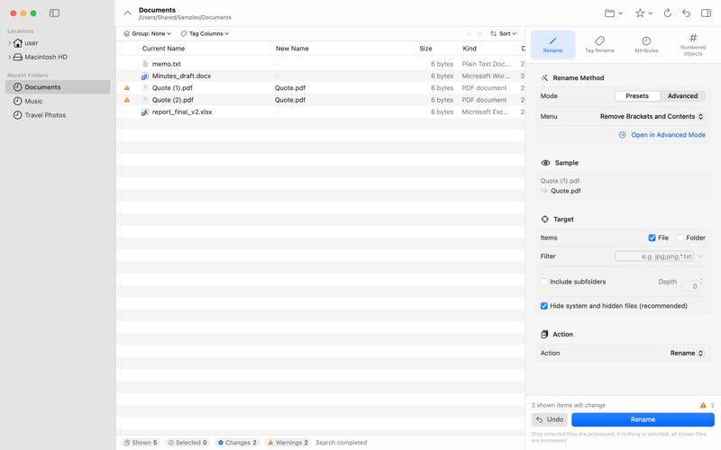 RenameKing screenshot 3