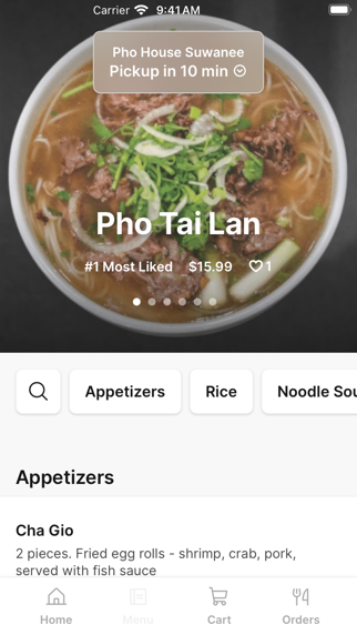 App screenshot