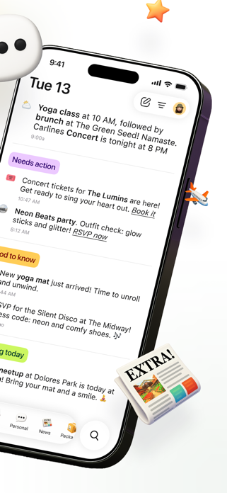 Extra - Your life's inbox Screenshot 2 of 9
