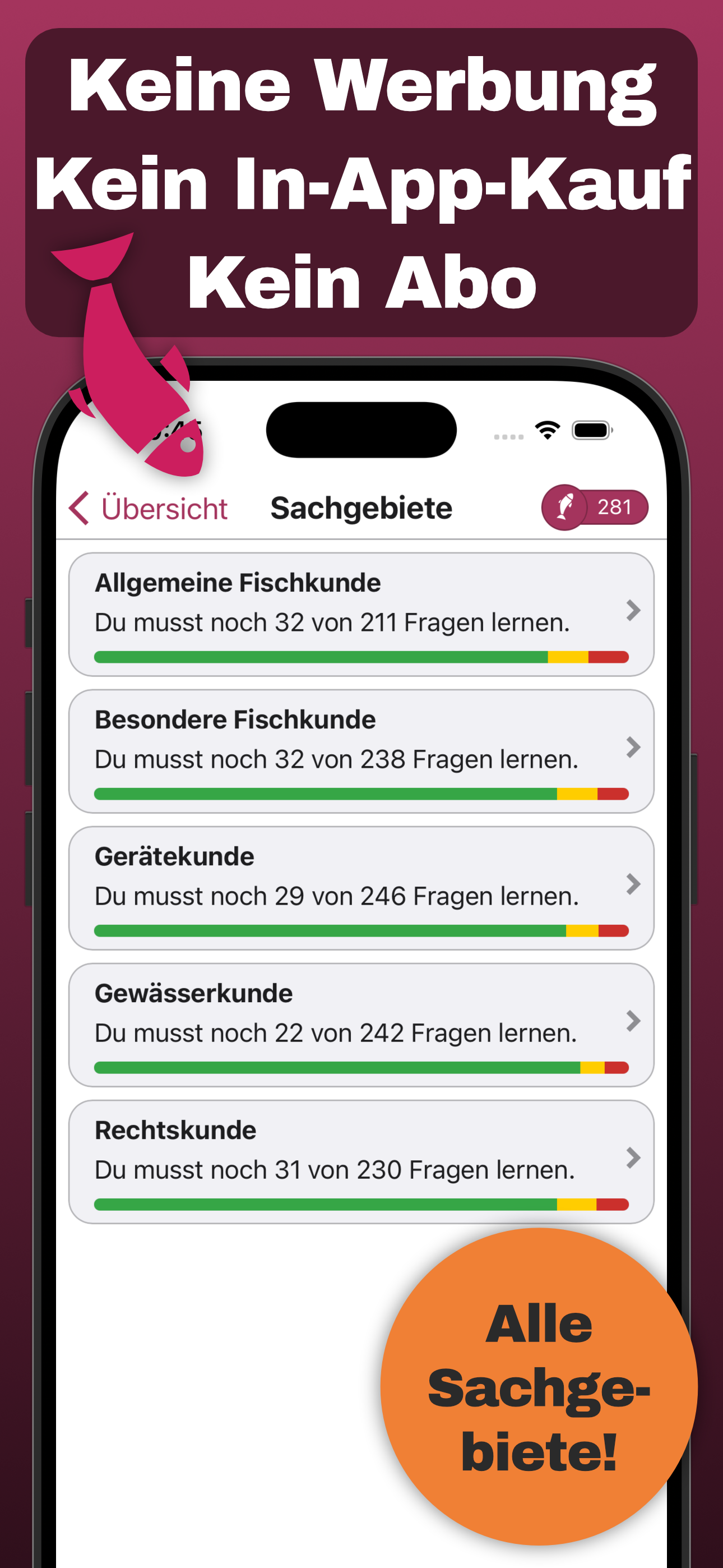 Fischer Lernfragen Mecklenburg