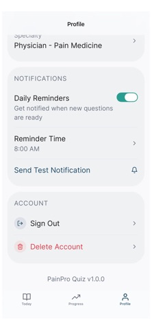 PainPro Daily screenshot