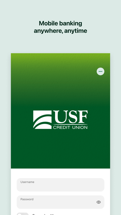 Screenshot #1 pour USF Credit Union Mobile